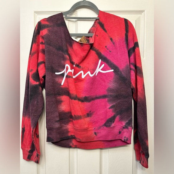 Victoria secret PINK crop hoodie LG - Picture 2 of 7